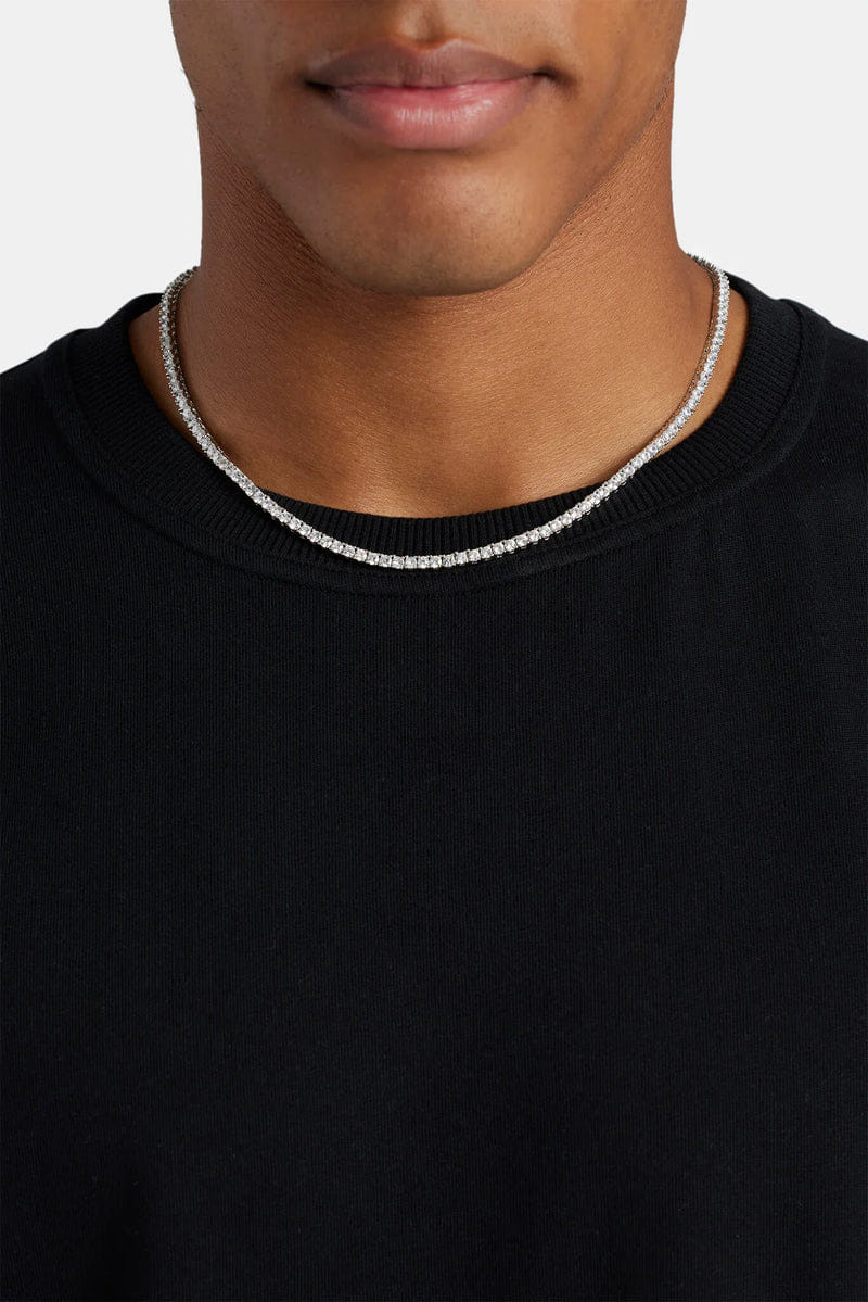MICRO COURT CHAIN SILVER 3MM