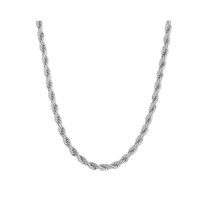 TWIST CHAIN SILVER 5MM