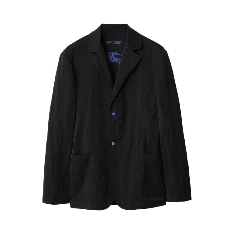 Burberry Single Button Blazer Black