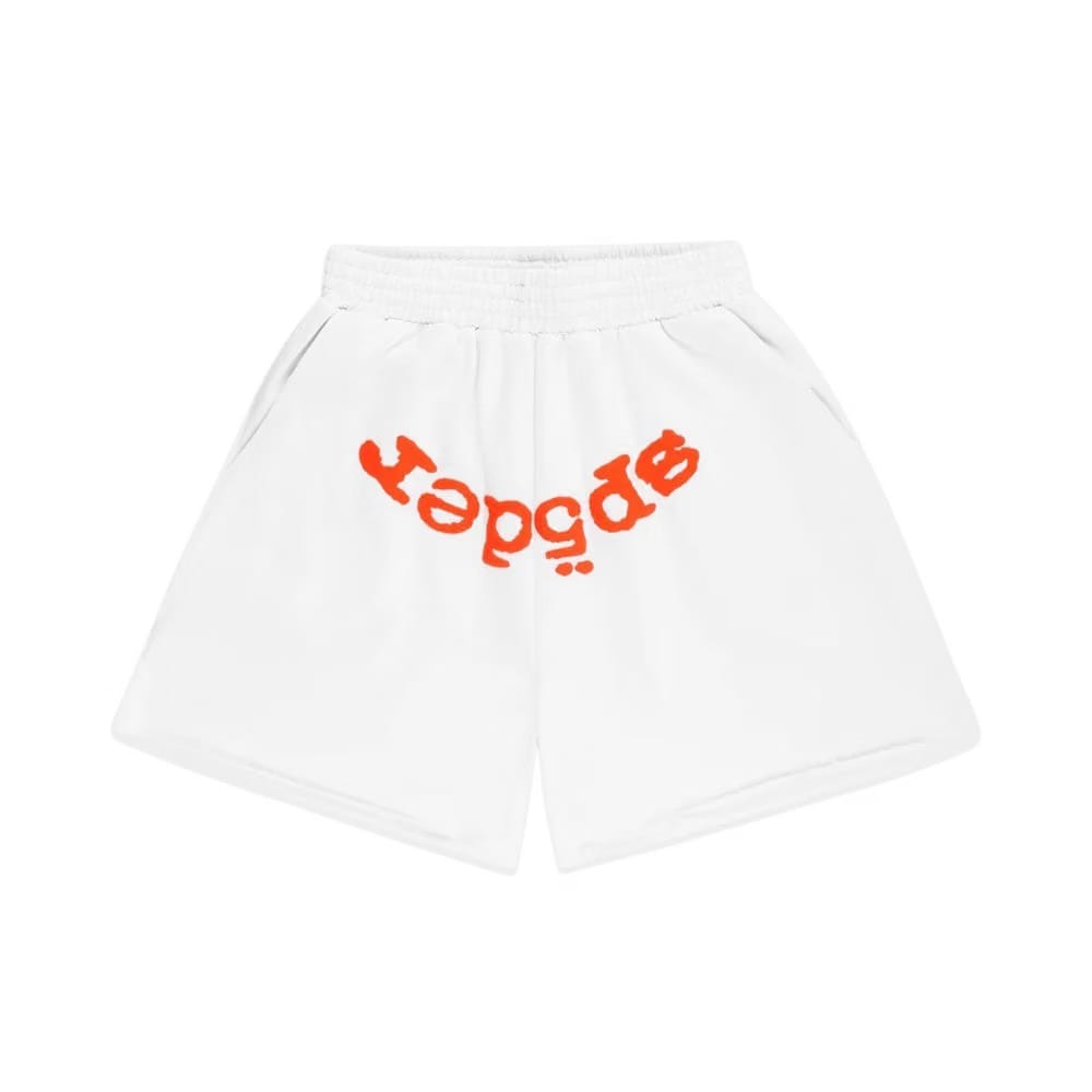 Sp5der Og Web V2 Sweatshort White