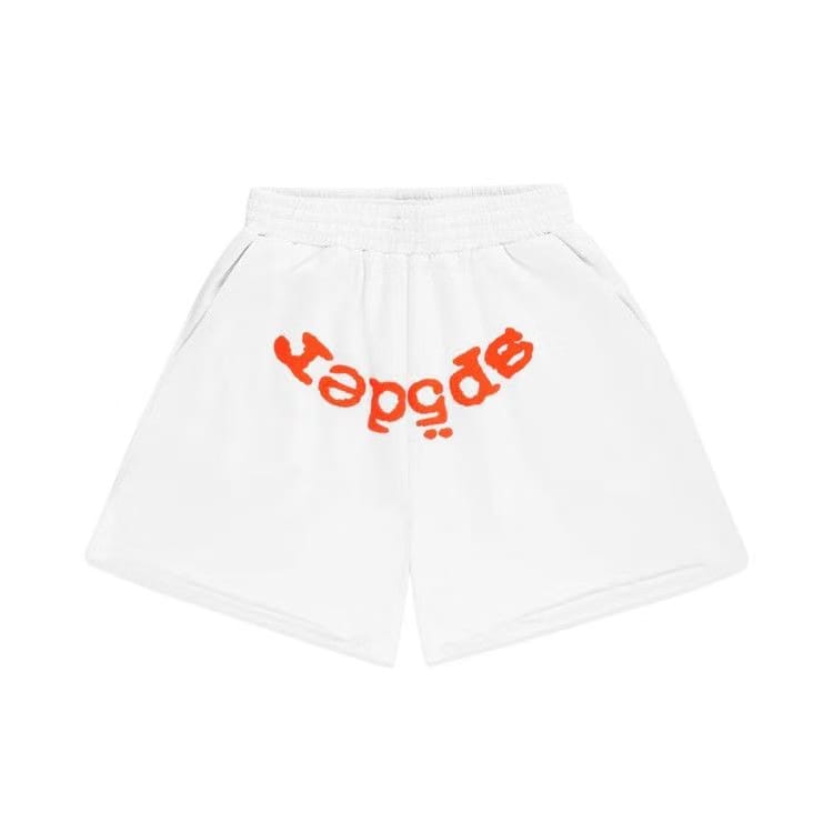 Sp5der Og Web V2 Sweatshort White