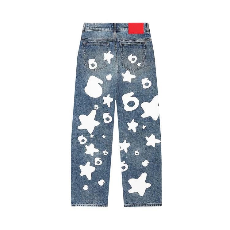 Sp5der Beluga Wash Denim Light Indigo Wash