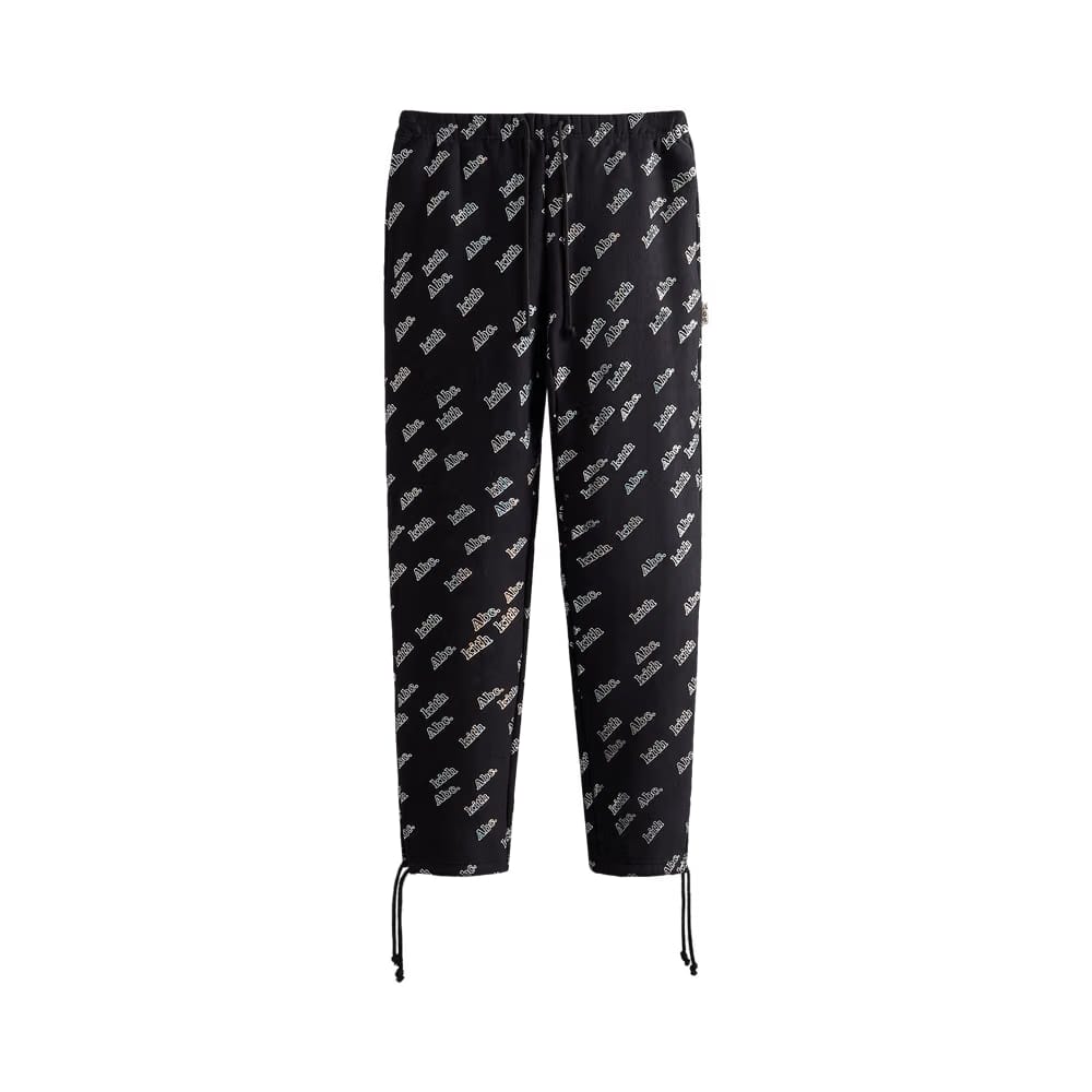 Kith For Advisory Board Crystals Holographic Print Sweatpant Black