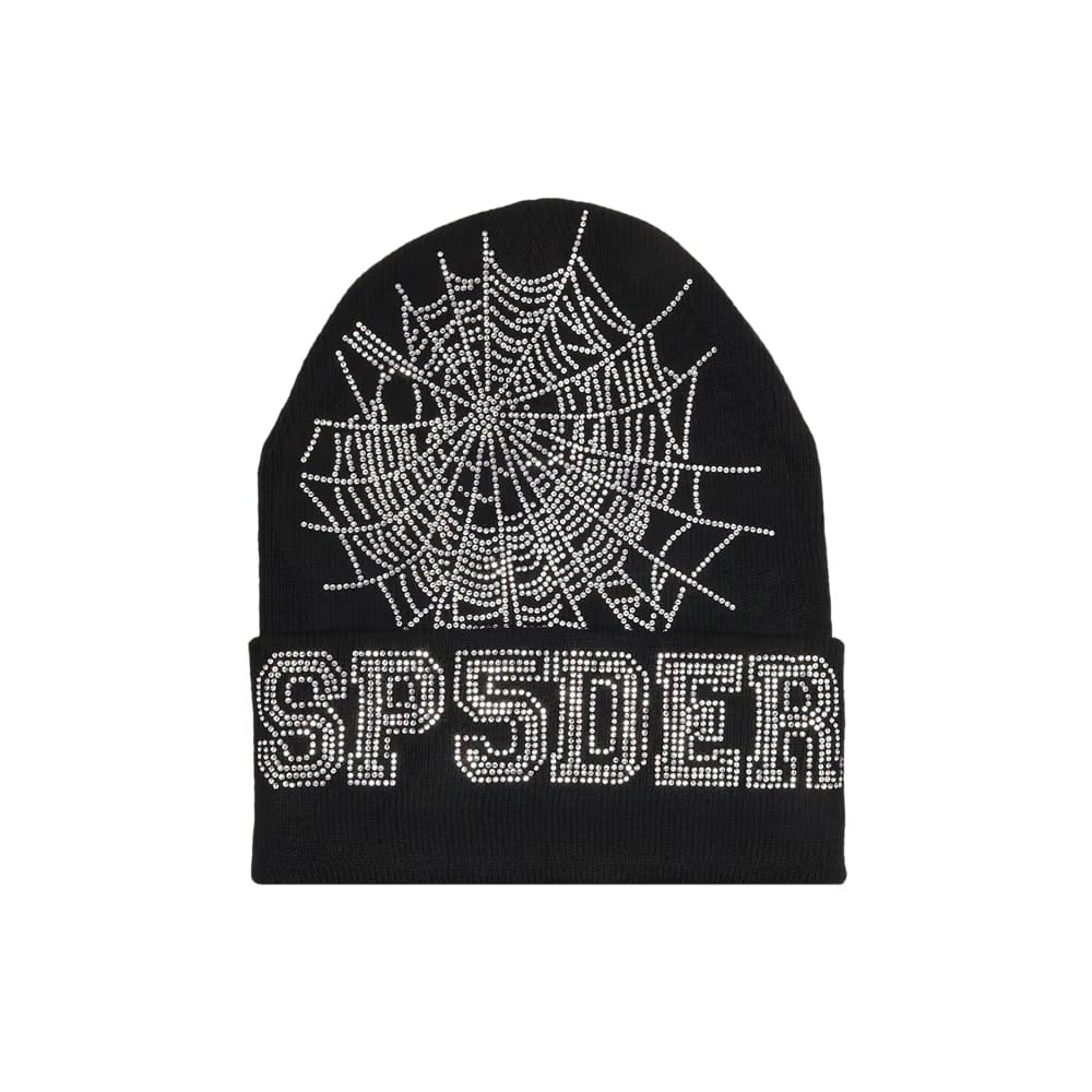 Sp5der Web Beanie Black