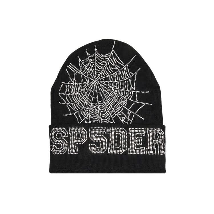 Sp5der Web Beanie Black