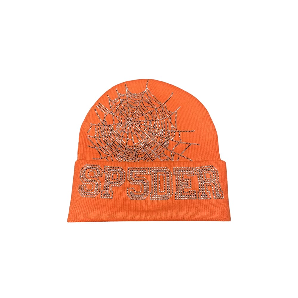 Sp5der Web Beanie Orange