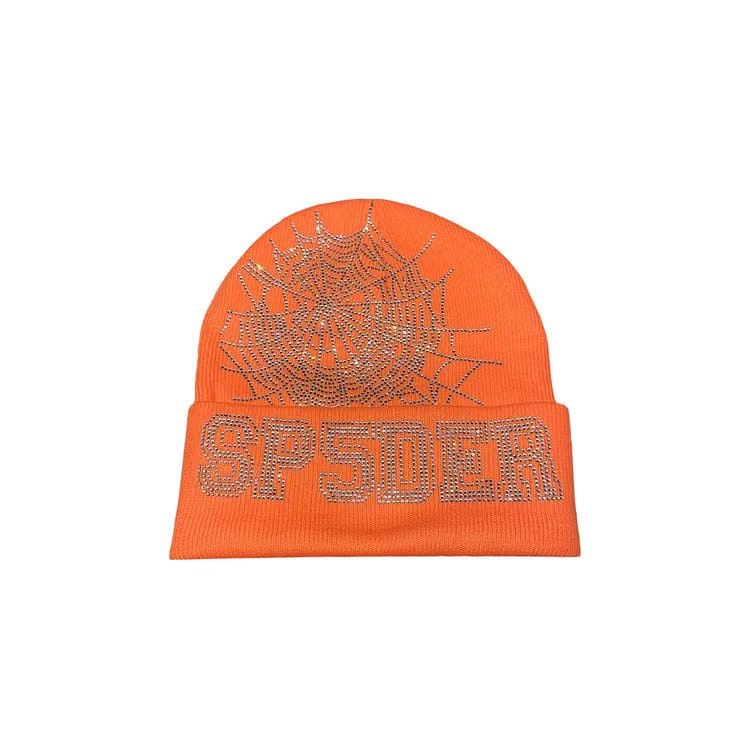Sp5der Web Beanie Orange