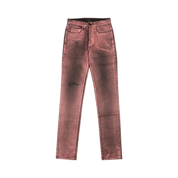 Sp5der x Levi's Metallic Wash Jeans Pink/Black