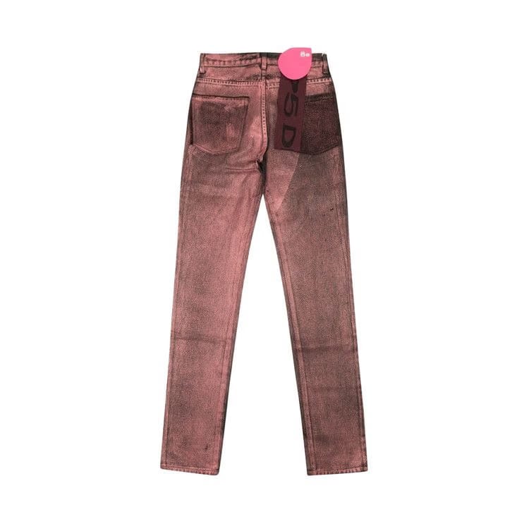 Sp5der x Levi's Metallic Wash Jeans Pink/Black