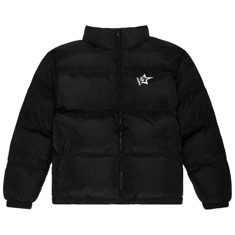 Sp5der 5Star Puffer Jacket Black