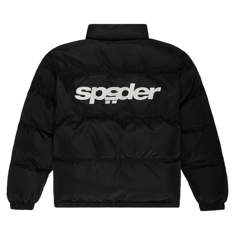 Sp5der 5Star Puffer Jacket Black