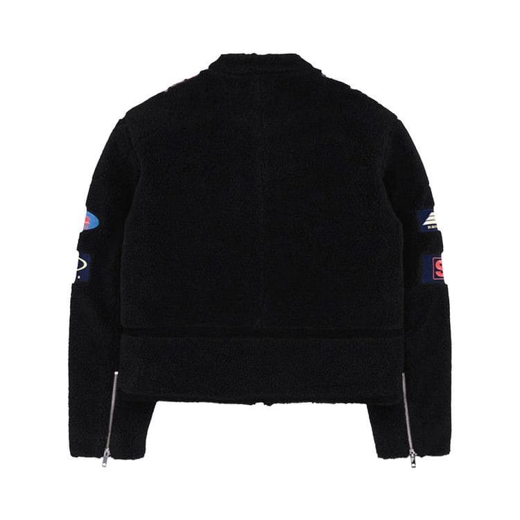 Sp5der Sherpa Hunter Moto Jacket Black