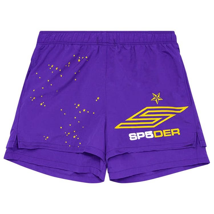 Sp5der Pro Shorts Grape