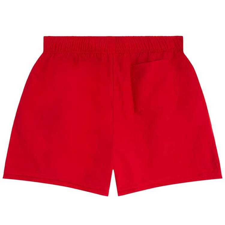 Sp5der OG Web Double Layer Shorts Red