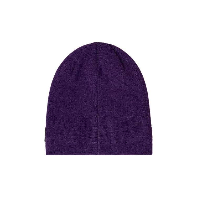 Sp5der Fuzzy Logo Mohair Beanie Purple