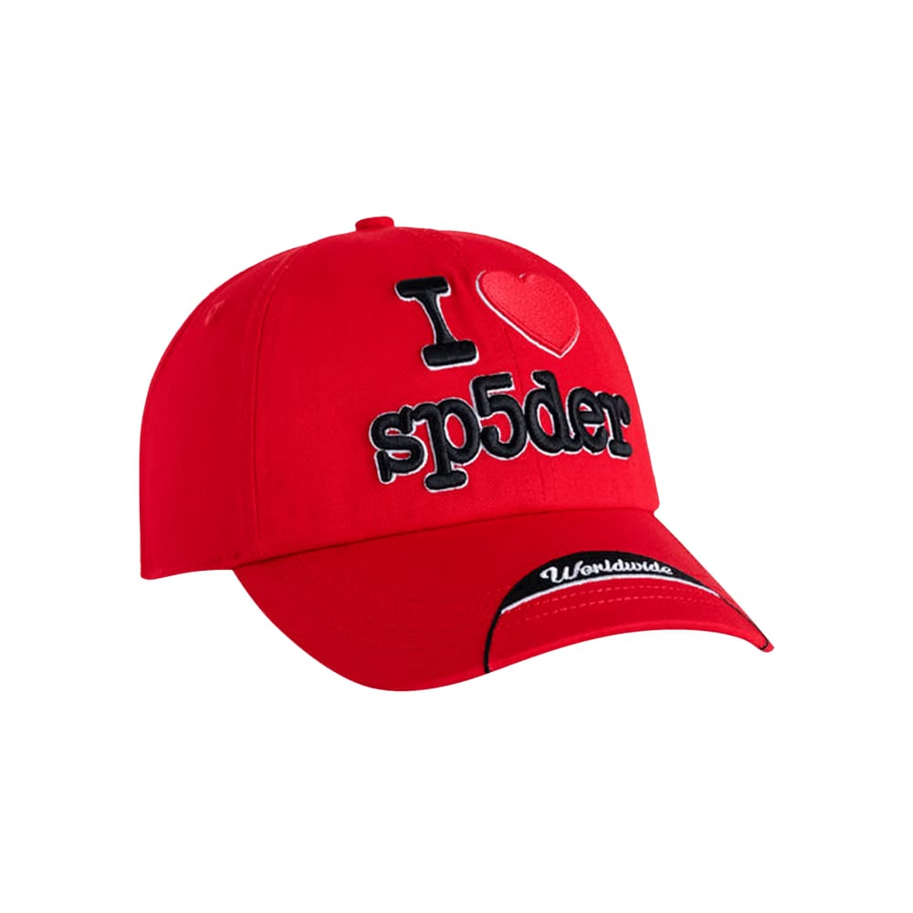 Sp5der Souvenir 6-Panel Hat Red