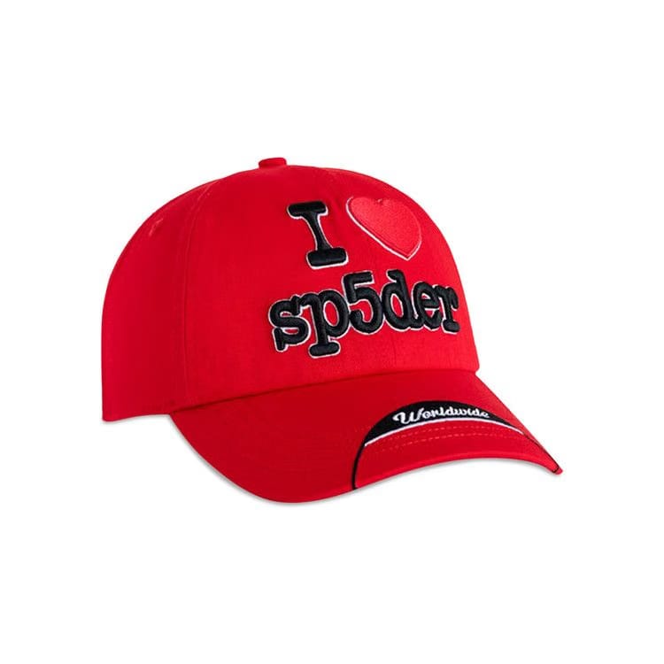 Sp5der Souvenir 6-Panel Hat Red