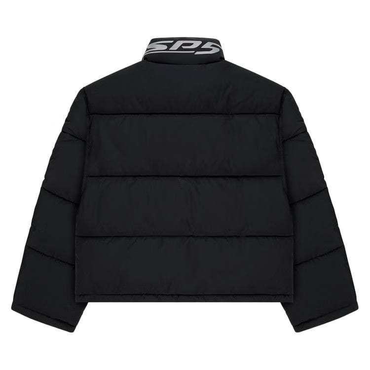 Sp5der Trackhawk Puffer Jacket Black