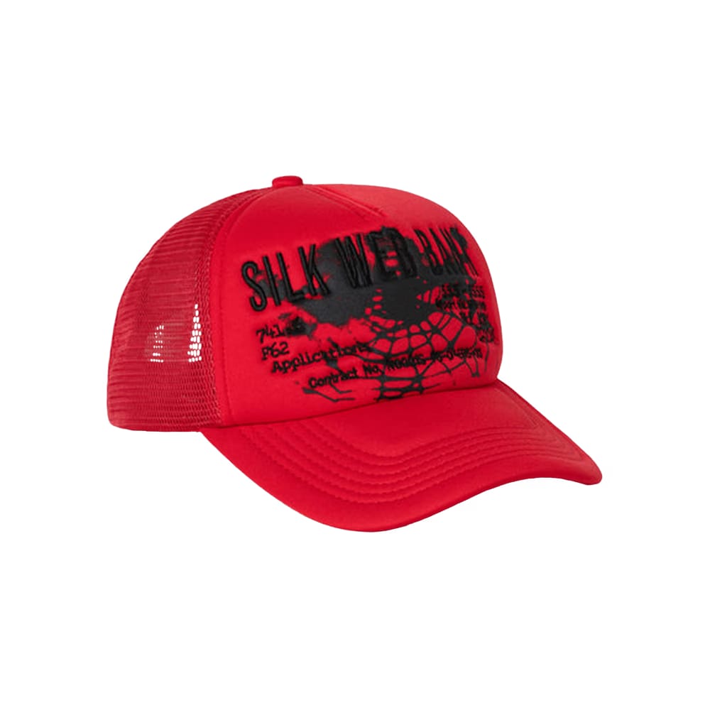 Sp5der Silk Web Bank Trucker Red