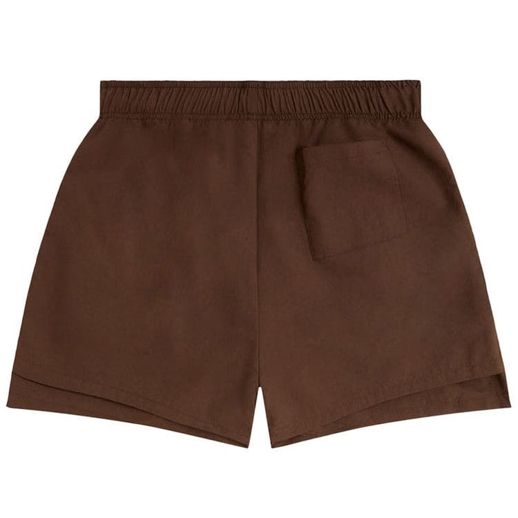 Sp5der OG Web Double Layer Shorts Brown