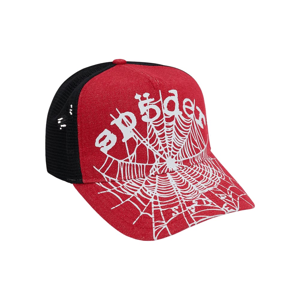 Sp5der Denim OG Web V2 Trucker Red