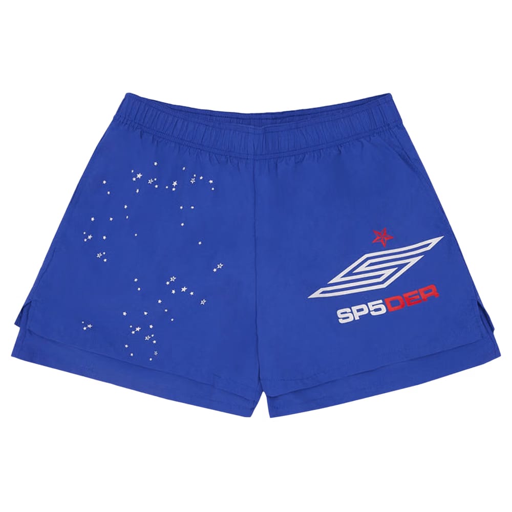 Sp5der Pro Double Layer Shorts Pro Blue