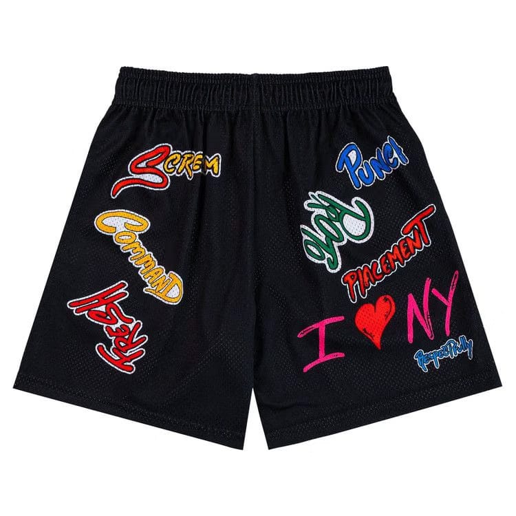 Eric Emanuel x Matty Boy Shorts Black/Blue