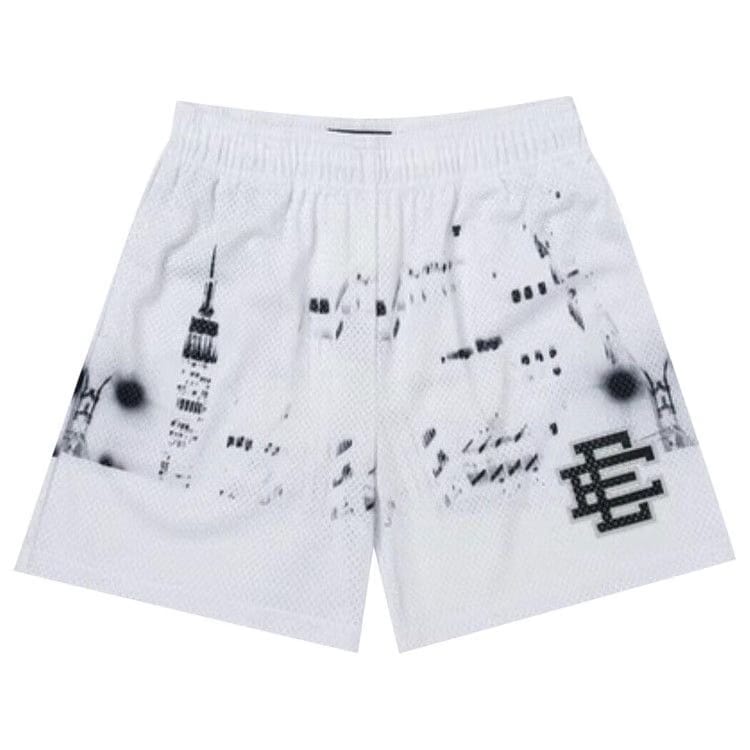 Eric Emanuel EE Basic Shorts White Skyline