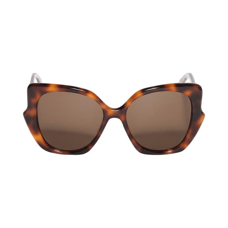 Loewe Butterfly Frame Sunglasses Dark Havana/Brown