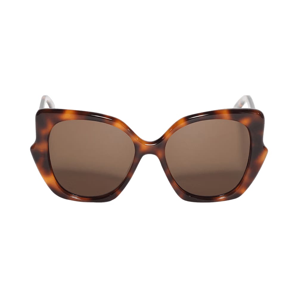 Loewe Butterfly Frame Sunglasses Dark Havana/Brown