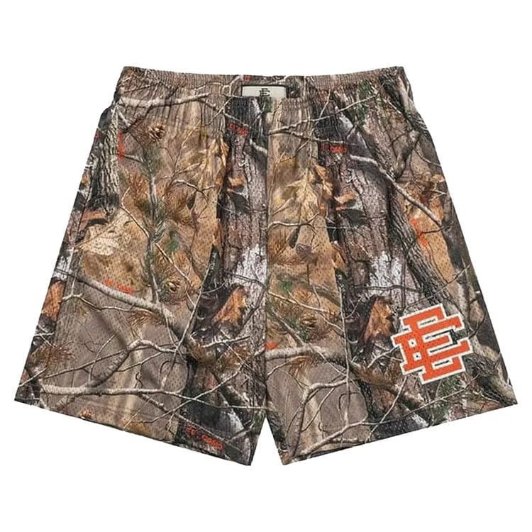 Eric Emanuel EE Basic Shorts Camo Orange
