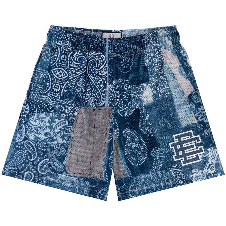 Eric Emanuel EE Basic Shorts Blue EE Paisley