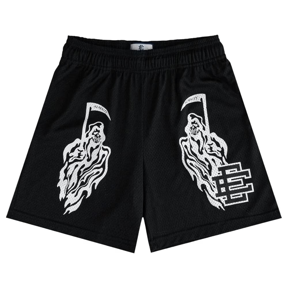 Warren Lotas x Eric Emanuel Basic Shorts Black/White