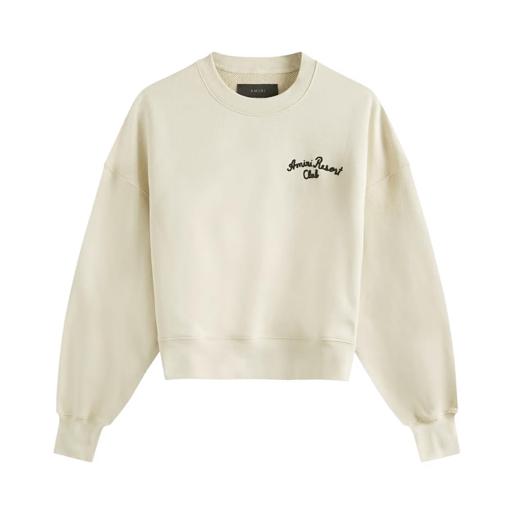 Amiri Oversized Crew Birch
