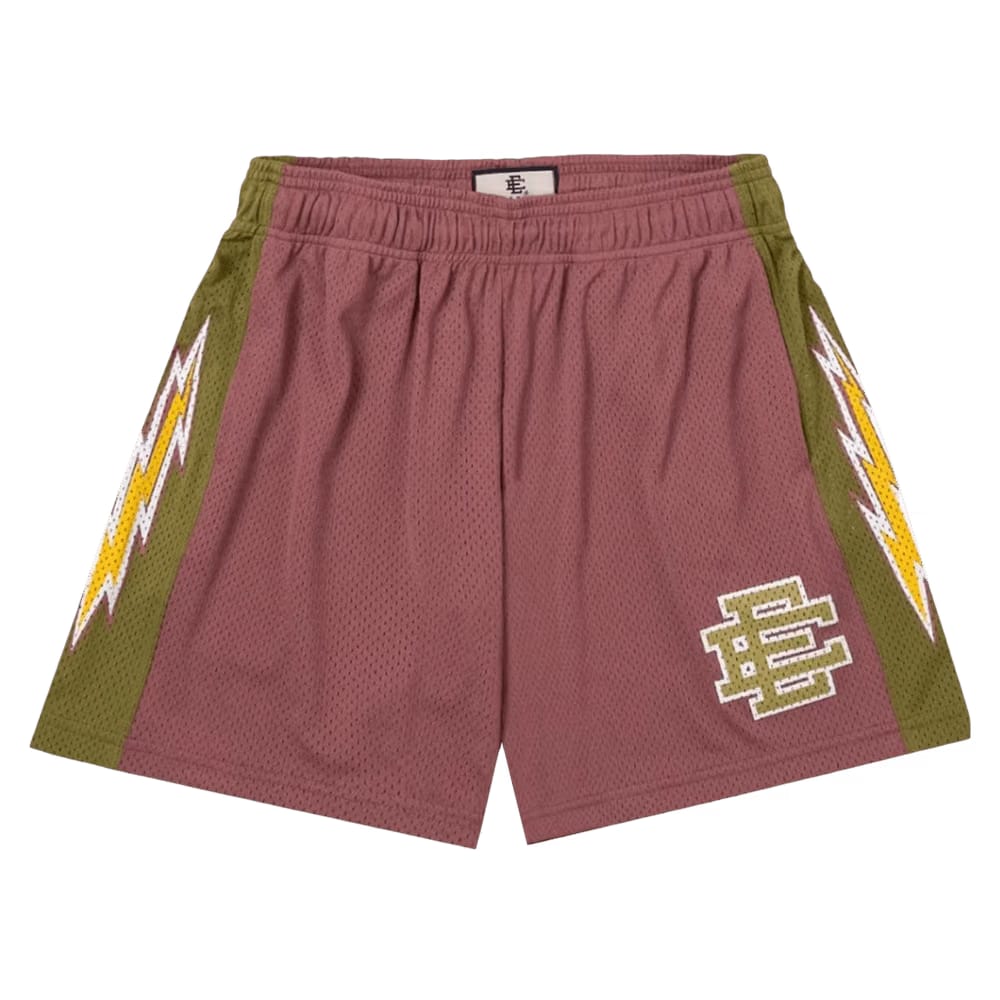 Eric Emanuel Basic Shorts Mauve/Moss