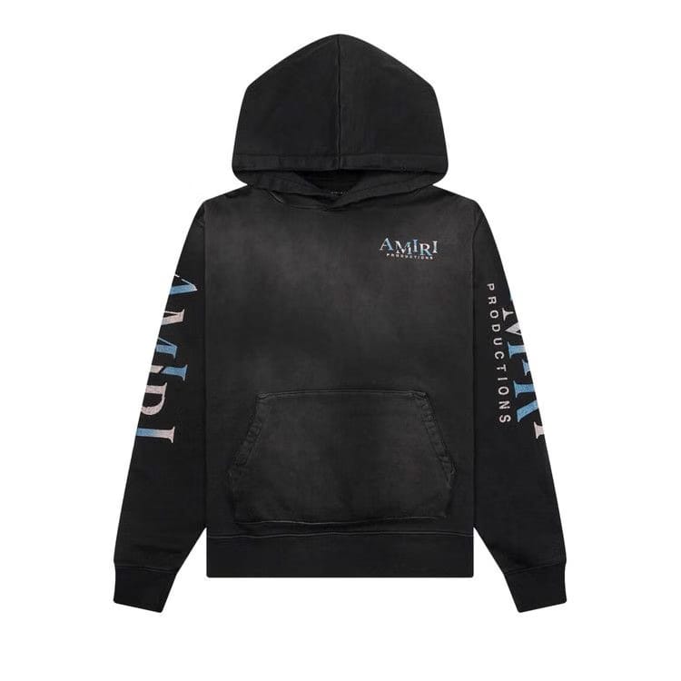 Amiri Theatre Masks Hoodie Black