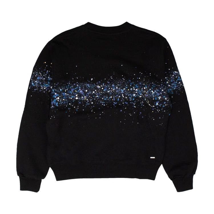 Amiri Core Crystal Painter Crewneck Black