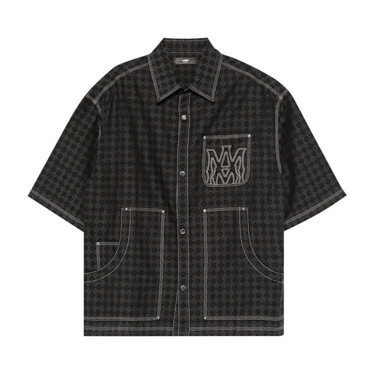 Amiri MA Quad Work Shirt Black