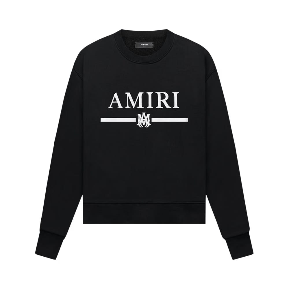 Amiri MA Bar Crew Black