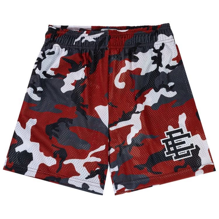 Eric Emanuel EE Basic Shorts Maroon/Black EE Camo