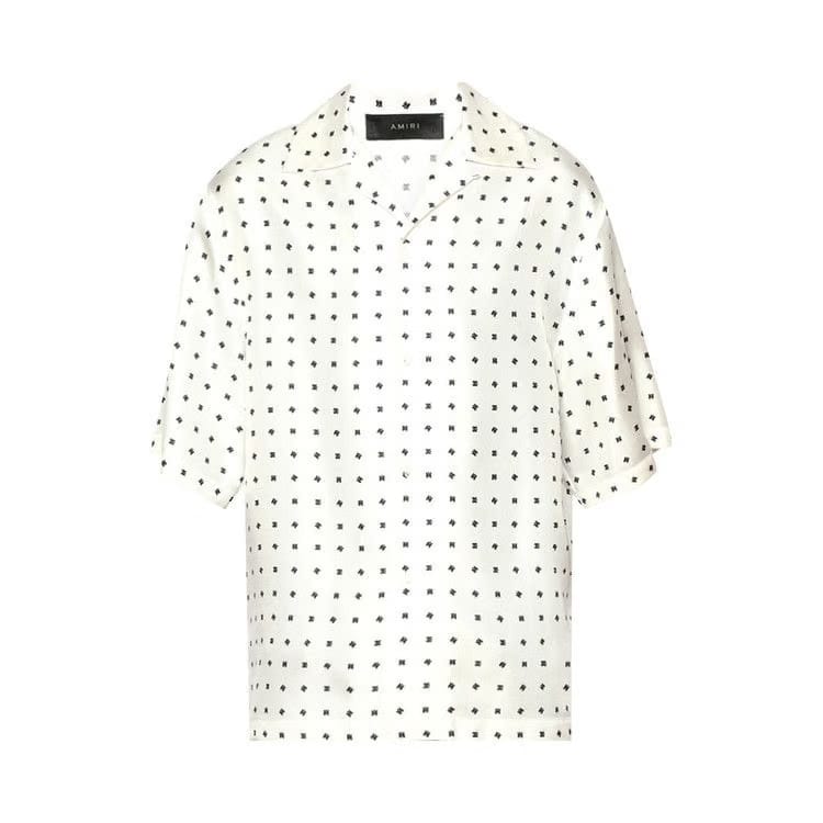 Amiri Mix And Match MA Shorts-Sleeve Shirt White