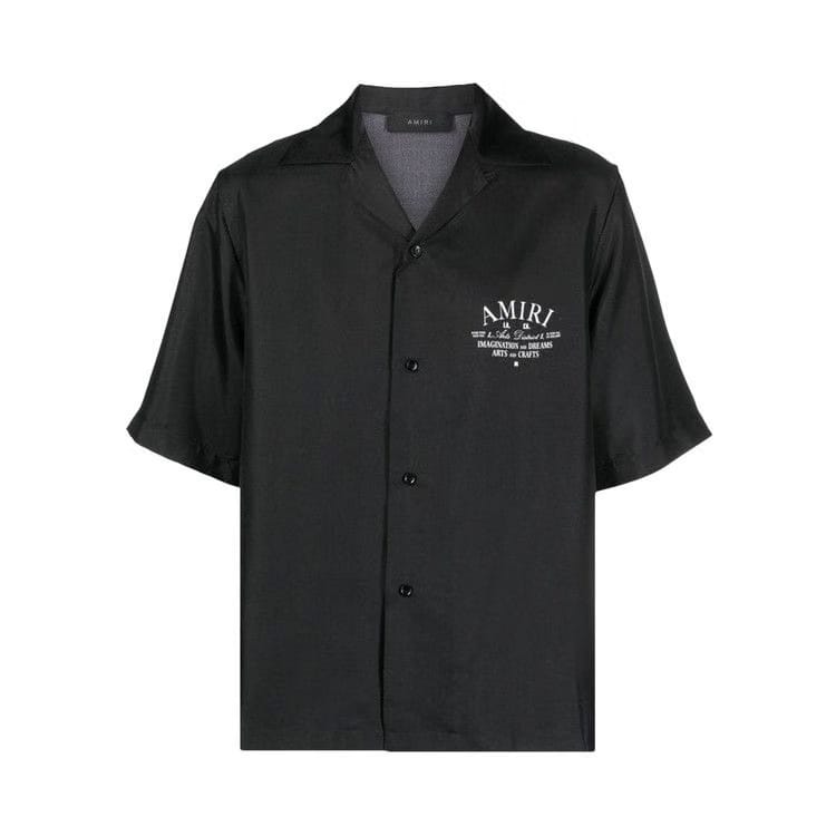 Amiri Arts District Bowling Shirt Black