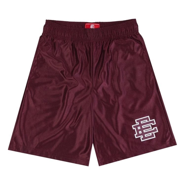 Eric Emanuel EE Baggy Shorts Burgundy