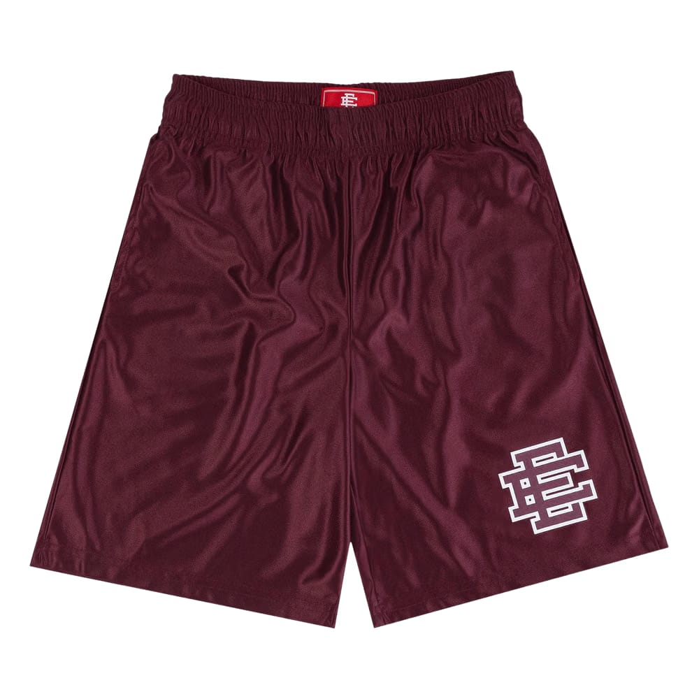 Eric Emanuel EE Baggy Shorts Burgundy