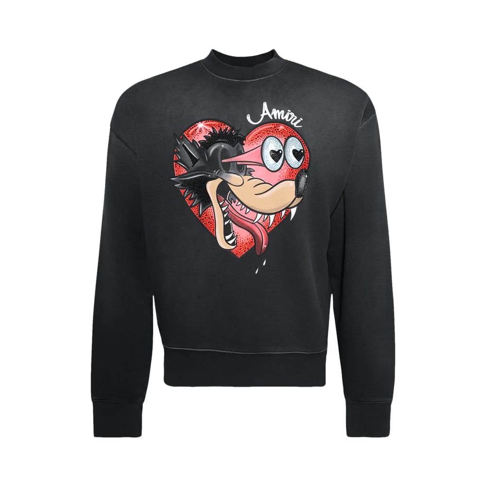 Amiri Hopeless Romantic Sweatshirt Black