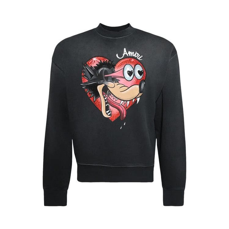 Amiri Hopeless Romantic Sweatshirt Black
