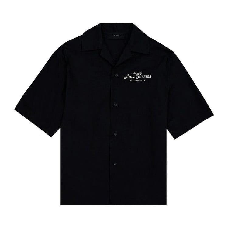 Amiri Theatre Camp Shirt Black