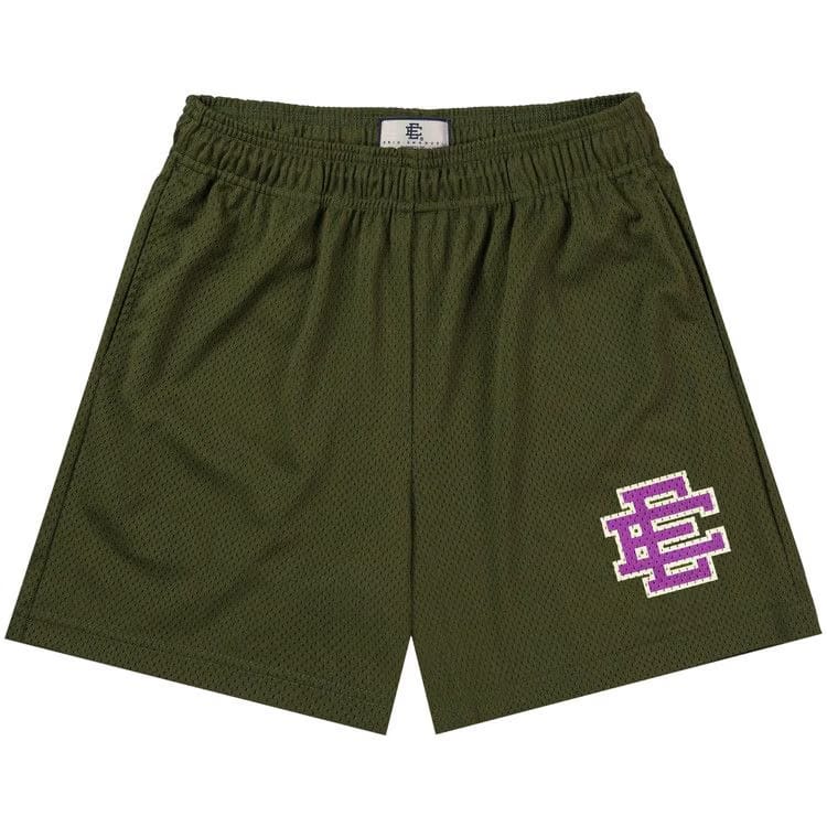 Eric Emanuel EE Basic Shorts Chive Green/Purple