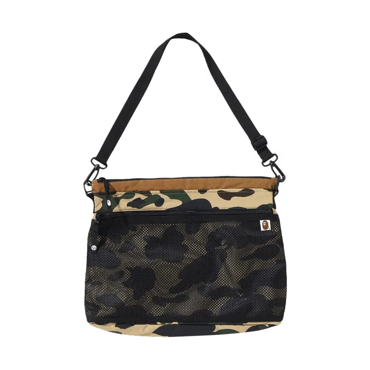 BAPE 1st Camo Shoulder Bag Yellow