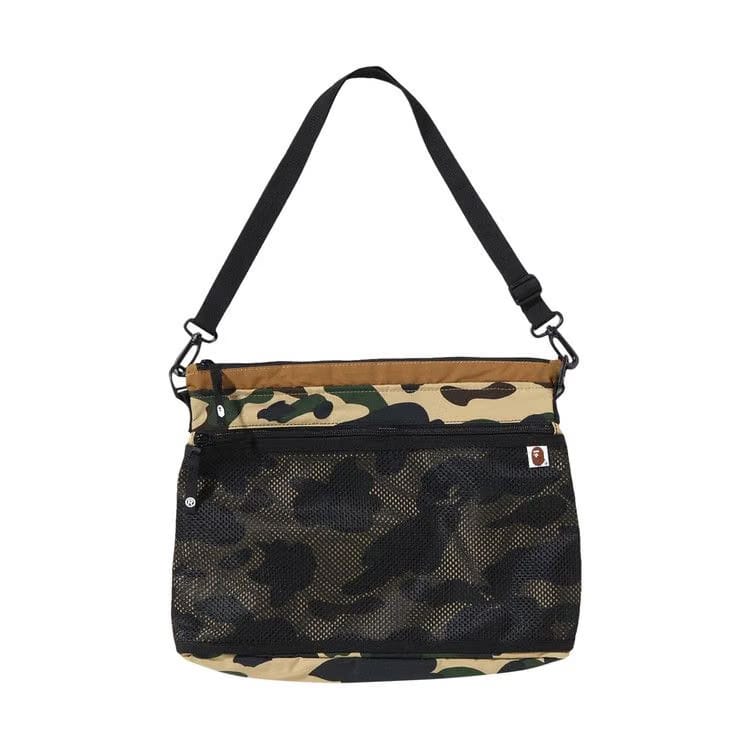 BAPE 1st Camo Shoulder Bag Yellow